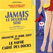 Jamais le deuxième soir Carr des Docks Affiche