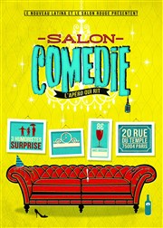 Salon comédie Le Salon Rouge du Nouveau Latina Affiche