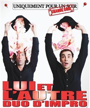 Lui et l'Autre, duo d'impro Caf Thtre Le Citron Bleu Affiche