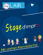 Stage découverte de l'impro L'Optimist Affiche