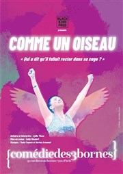 Lydie Tison dans Comme un oiseau Comdie des 3 Bornes Affiche