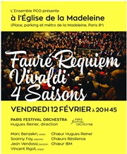 Vivaldi, Fauré Eglise de la Madeleine Affiche