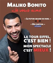 Maliko Bonito dans Je vous aime Thtre Montmartre Galabru Affiche