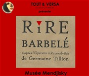 Rire Barbelé Muse Mendjisky Affiche