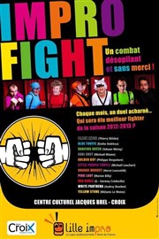 Impro Fight : Little Purple Turtle Vs Black Angel Centre Culturel Jacques Brel Affiche