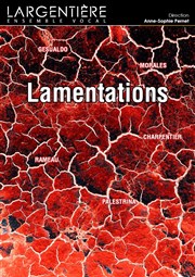 Lamentations Eglise Saint-Joseph des Nations Affiche