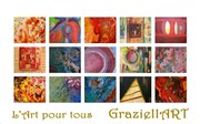 Exposition Graziellart L'Atelier Montmartre Affiche