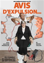 Avis d'expulsion...ou comment se débarrasser de don huissier! Centre culturel de Peypin Affiche