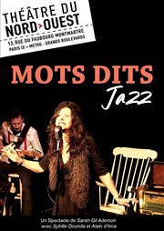 Mots dits Jazz Thtre du Nord Ouest Affiche