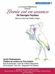 Léonie est en avance Thtre de verdure du jardin Shakespeare Pr Catelan Affiche