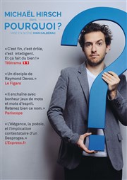 Michaël Hirsch dans Pourquoi ? Studio Hebertot Affiche