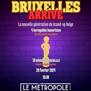 Bruxelles Arrive Le Mtropole Affiche