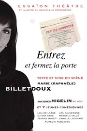 Entrez et fermez la porte | avec la voix de Jacques Higelin Thtre Essaion Affiche