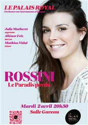 Rossini, Le Paradis perdu Salle Gaveau Affiche