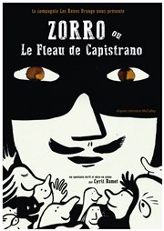 Zorro ou le fléau de Capistrano Thtre Clavel Affiche