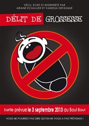 Délit de grossesse Boui Boui Caf Comique Affiche