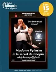 Madame Pylinska et le secret de chopin Centre Culturel de Saint Thibault des Vignes Affiche