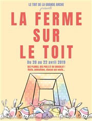 La ferme sur le toit Le Toit de la Grande Arche Affiche