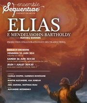 Elias avec projection par l'Ensemble Sequentiae Eglise Saint Germain Affiche