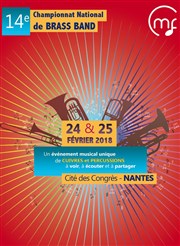 Championnat National de Brass Band 2018 | Brass bands en divisions 3, 2 et 1 Cit des Congrs Affiche