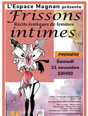 Frissons Intimes, récits érotiques de femmes Espace Magnan Affiche