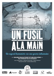 Un Fusil à la Main Au Petit Thtre De Templeuve Affiche