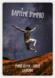 Baptême d'Impro La Ricane Affiche