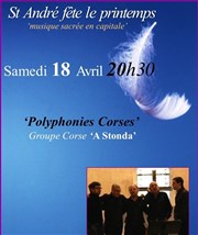 Polyphonies Corses Eglise Saint Andr de l'Europe Affiche