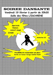 Soirée dansante Salle des ftes de l'Escarne Affiche