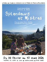 Splendeurs et Misères Epee De Bois - Salle Boise Affiche