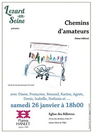 Chemins d'amateurs | 6ème édition Eglise des Billettes Affiche