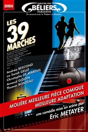 Les 39 marches Thtre des Bliers Parisiens Affiche