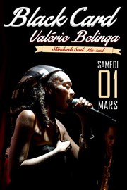 Black Card + Valérie Belinga Le Bizz'art Club Affiche