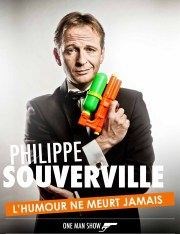 Philippe Souverville dans l'Humour ne meurt jamais Jazz Comdie Club Affiche