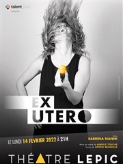 Sabrina Nanni dans Ex Utero Thtre Lepic Affiche