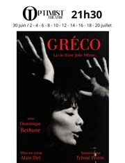 Gréco, la vie d'une Jolie Môme L'Optimist Affiche