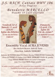 Aura Juvenis Eglise Royale du Val de Grace Affiche