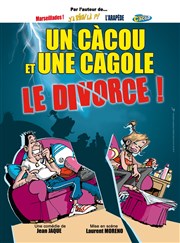 Un cacou et une cagole | Le divorce Caf Thtre le Flibustier Affiche