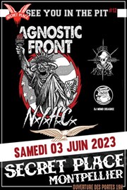 Agnostic Front + Full In Your Face + Dj Momo Disagree Secret Place Affiche