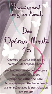 Des Opéras Minute 15 Thtre des Minuits Affiche