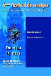 Jeunes Talents Eglise Saint Martin Affiche