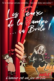 Les feux de la rampe.... ça brûle ! Thtre du Cours Affiche