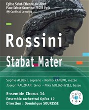 Stabat Mater de Rossini Eglise Saint Etienne du Mont Affiche