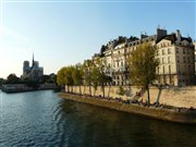 Ile Saint-Louis : célébrités d'hier et d'aujourd'hui | par Mireille Gardon Pont Saint-Louis Affiche