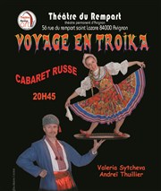 Voyage en troïka Thtre du Rempart Affiche