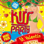 Afterwork Kiss Party Saint Valentin California Avenue Affiche