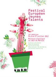 Festival européen jeunes talents Htel de Soubise - Centre Historique des Archives Nationales Affiche