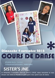 Grand cours de danse avec Sirine et Manelle Studio Bleu Affiche