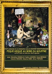 Pique-nique au bord du gouffre Guichet Montparnasse Affiche