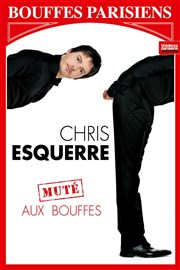 Chris Esquerre Thtre des Bouffes Parisiens Affiche